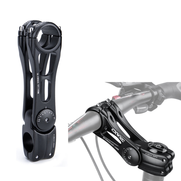 CXWXC MTB Road Bike Adjustable Stem Ultralight Aluminum Alloy Bike Stem( 145mm) - Outdoor & Sports by buy2fix | Online Shopping UK | buy2fix