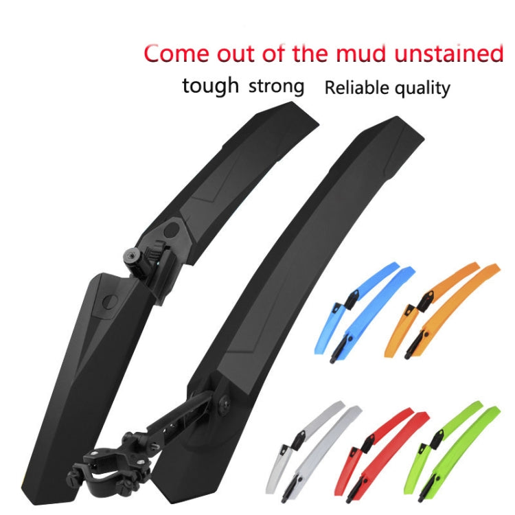 2632 Bicycle Quick Release Mudguards, Style: Widened (Black) - Outdoor & Sports by buy2fix | Online Shopping UK | buy2fix