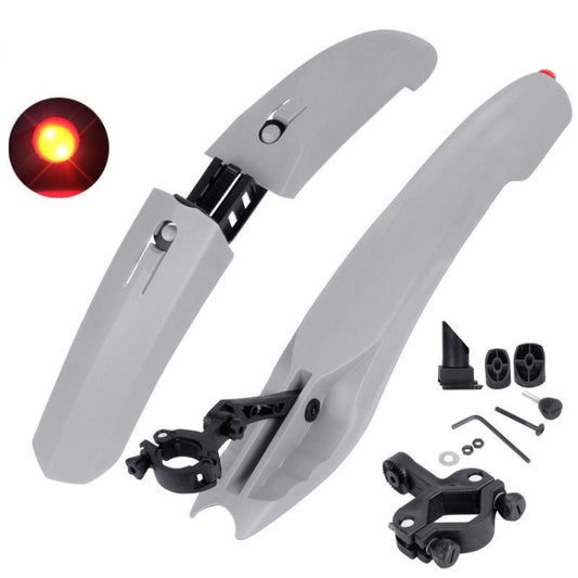 2632 Bicycle Quick Release Mudguards, Style: Widened (Gray) - Outdoor & Sports by buy2fix | Online Shopping UK | buy2fix