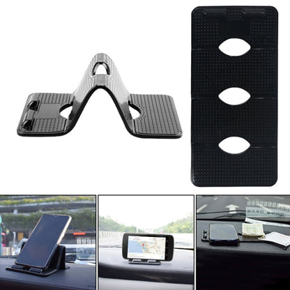 2 PCS Mobile Phone Desktop Car Holder Folding Non-Slip Stabilizer - In Car by buy2fix | Online Shopping UK | buy2fix