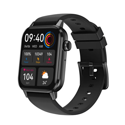 HD6 1.69 inch Multifunctional Heart Rate Monitoring Smart Watch(Black) - Smart Wear by buy2fix | Online Shopping UK | buy2fix