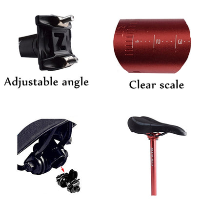 FMFXTR Bicycle Extended Saddle Seat Tube Double Nail Straight Tube, Specification: 30.9mm(Red) - Outdoor & Sports by FMFXTR | Online Shopping UK | buy2fix