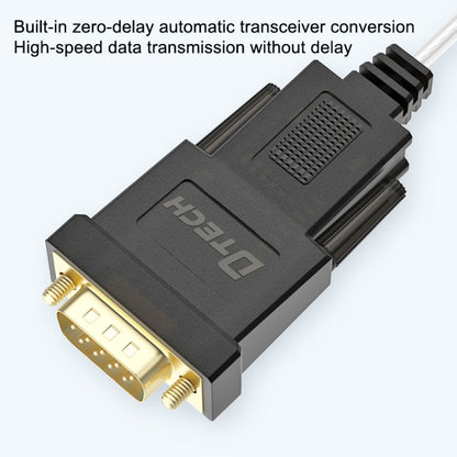 DTECH DT-5002A 1.8m USB To RS232 Serial Line DB9 Needle COM Port - RS485 / RS232 Series by DTECH | Online Shopping UK | buy2fix