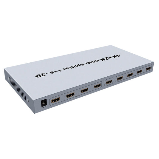DTECH DT-7148 HDMI 2.0 1 In 8 Out 4K X 2K HD Splitter, CN Plug - Splitter by DTECH | Online Shopping UK | buy2fix