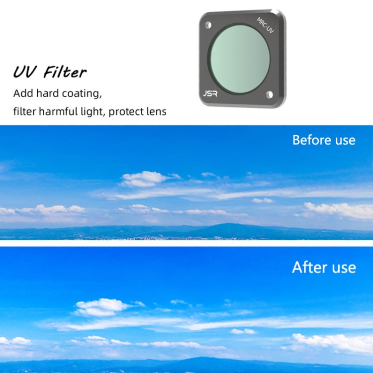 JUNESTAR Action Camera Filters For DJI Action 2,Style:  CS-4in1 (NDPL) - Lens Filter by JUNESTAR | Online Shopping UK | buy2fix