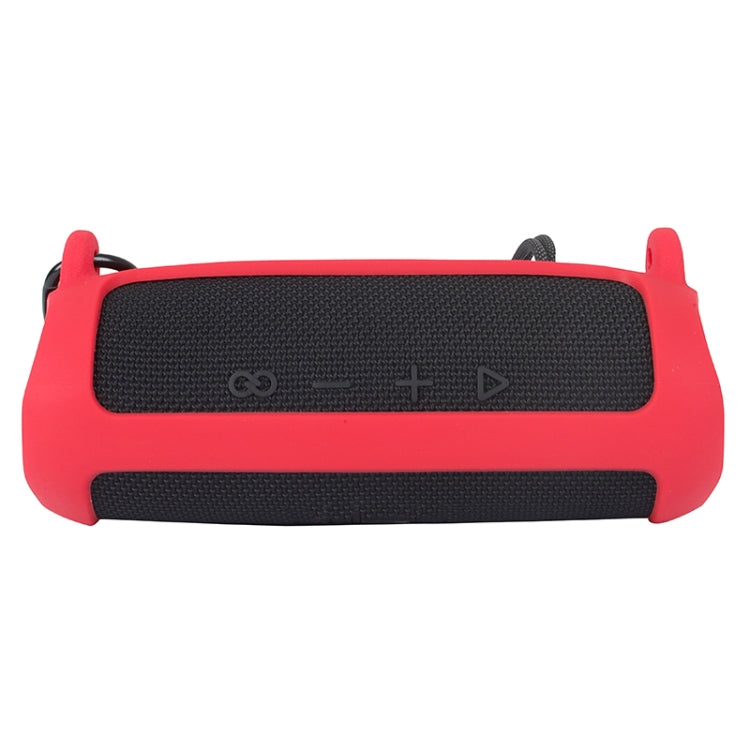 Bluetooth Speaker Silicone Protective Case For JBL Flip6(Red) - Protective Case by buy2fix | Online Shopping UK | buy2fix