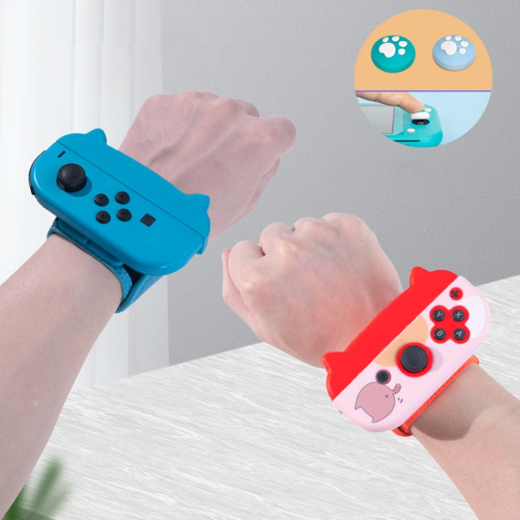 Dancing Wrist Bracelet Game Handle Strap For Switch JOY-CON(White 29cm) - Gamepads by buy2fix | Online Shopping UK | buy2fix