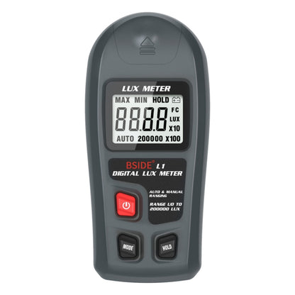 BSIDE L1 High Precision Digital Illuminance Meter Light Meter Without Battery - Consumer Electronics by BSIDE | Online Shopping UK | buy2fix