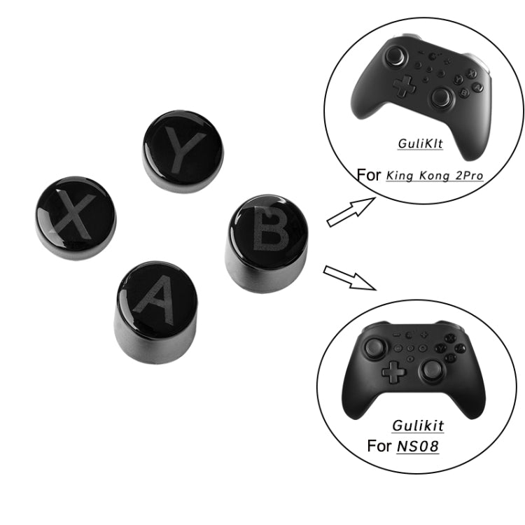 Gulikit NS32 For King Kong 2Pro / NS08 / NS09 Gamepad Controller A B X Y Keycaps - Cases by buy2fix | Online Shopping UK | buy2fix