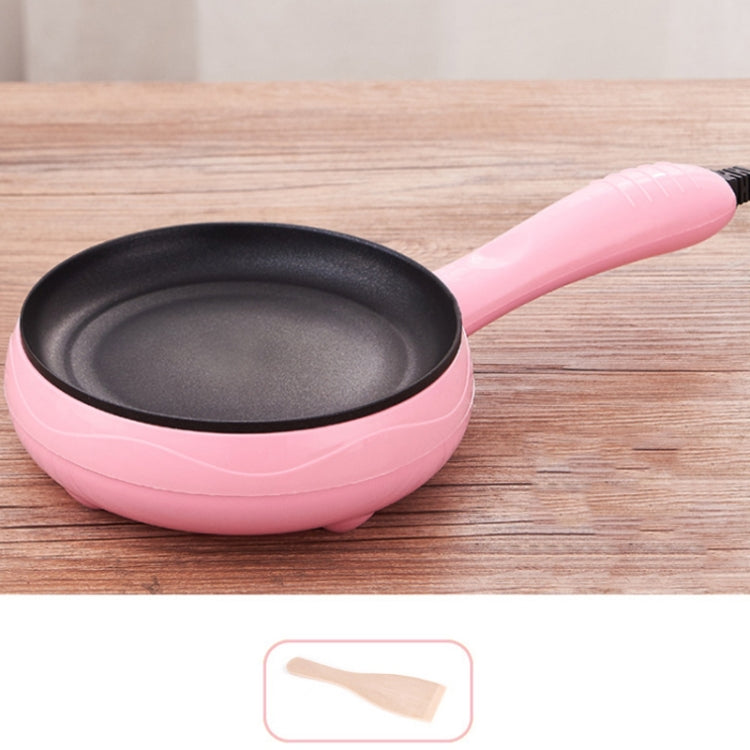 350W Electric Egg Omelette Cooker Frying Pan Steamer Cooker,EU Plug,Style: Pan+Wood Shovel Pink - Home & Garden by buy2fix | Online Shopping UK | buy2fix