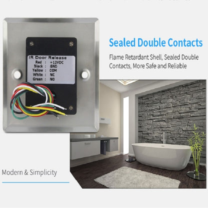 Infrared Induction Contact-free Access Control Door Open Button - Security by buy2fix | Online Shopping UK | buy2fix