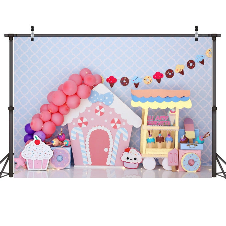 2.1m x 1.5m Birthday Party Shooting 3D Printed Background Cloth(4716) - Camera Accessories by buy2fix | Online Shopping UK | buy2fix