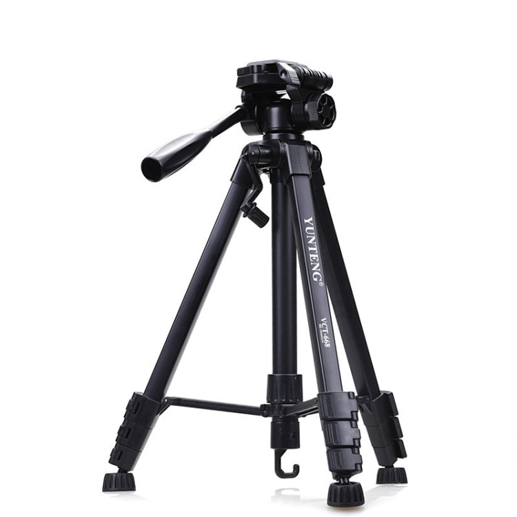 YUNTENG VCT-668RM Portable SLR Camera Tripod Mobile Phone Live Broadcast Support(Black) - Tripods by YUNTENG | Online Shopping UK | buy2fix