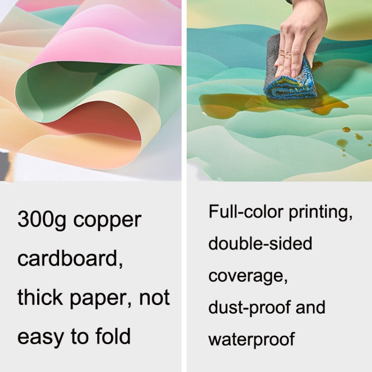 3D Double-Sided Matte Photography Background Paper(Leaf Effect) - Camera Accessories by buy2fix | Online Shopping UK | buy2fix