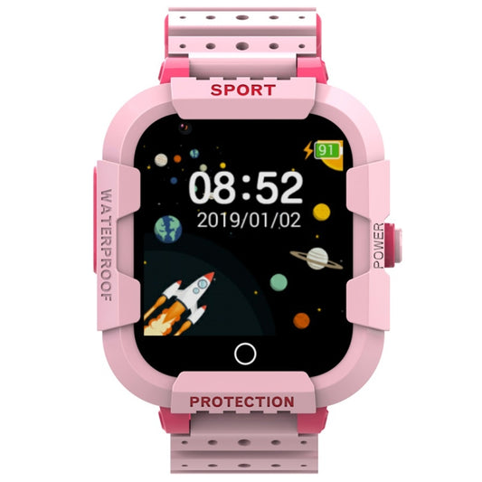 DF75 1.4 Inch 4G GPS Positioning Children Waterproof Smart Calling Watch With SOS Function(Pink) - Smart Wear by buy2fix | Online Shopping UK | buy2fix