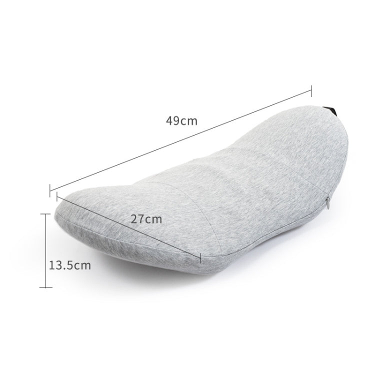 Memory Foam Lumbar Spine Cushion Pregnant Women Sleeping Lumbar Pillow(Dark Gray) - Home & Garden by buy2fix | Online Shopping UK | buy2fix