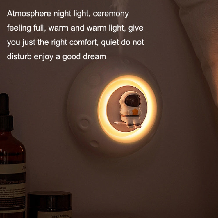 K-1101 Astronaut Automatic Timer Smart Aromatherapy Machine With Small Night Light(Pink) - Home & Garden by buy2fix | Online Shopping UK | buy2fix