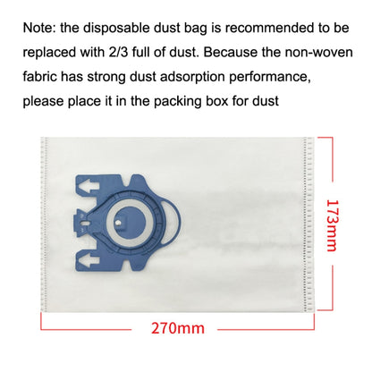 10PCS For Miele 3DFJM / Complete C2 Vacuum Cleaner Accessories Cloth Filter - Consumer Electronics by buy2fix | Online Shopping UK | buy2fix