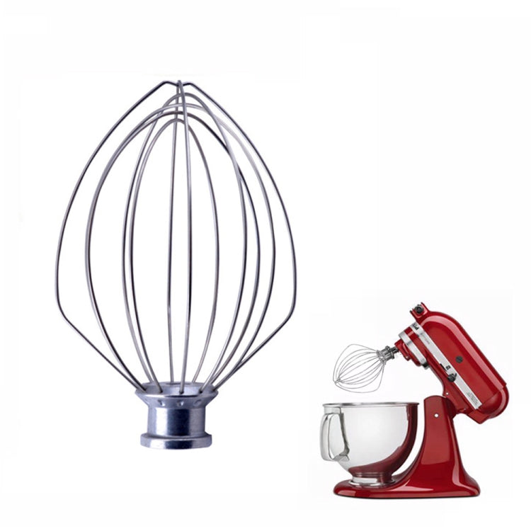 For KitchenAid Stand Mixer 6QT Whip Whisk  Stainless Steel Accessories - Home & Garden by buy2fix | Online Shopping UK | buy2fix