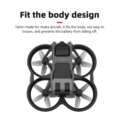 For DJI Avata Battery Anti-release Buckle Wear-resistant Battery Protection Buckle(Grey) - DJI & GoPro Accessories by buy2fix | Online Shopping UK | buy2fix