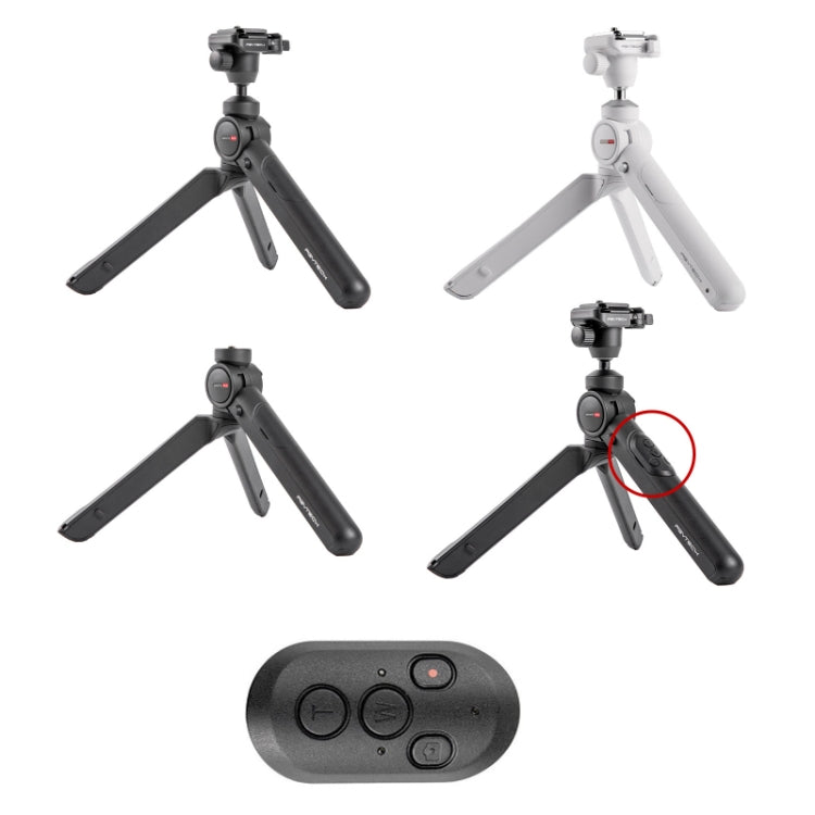 PGYTECH Camera Mobile Phone Desktop Pan Tilt Handheld Tripod, Specification: Remote control M1 - Tripods by PGYTECH | Online Shopping UK | buy2fix