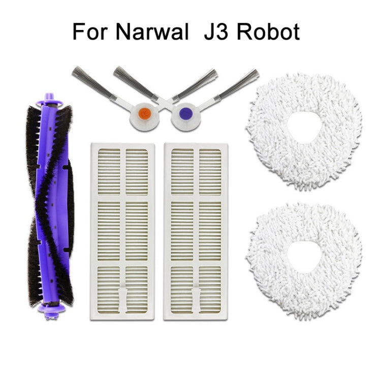For Narwal Clean Robot J3 Spare Part Accessory 3pcs Dust Box Block - Consumer Electronics by buy2fix | Online Shopping UK | buy2fix