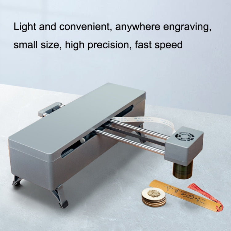 DAJA DJ7 7W Non-metal Laser Carvings Mini Marking Machine Can Cut Wood Board Paper Leather, US Plug - Consumer Electronics by DAJA | Online Shopping UK | buy2fix