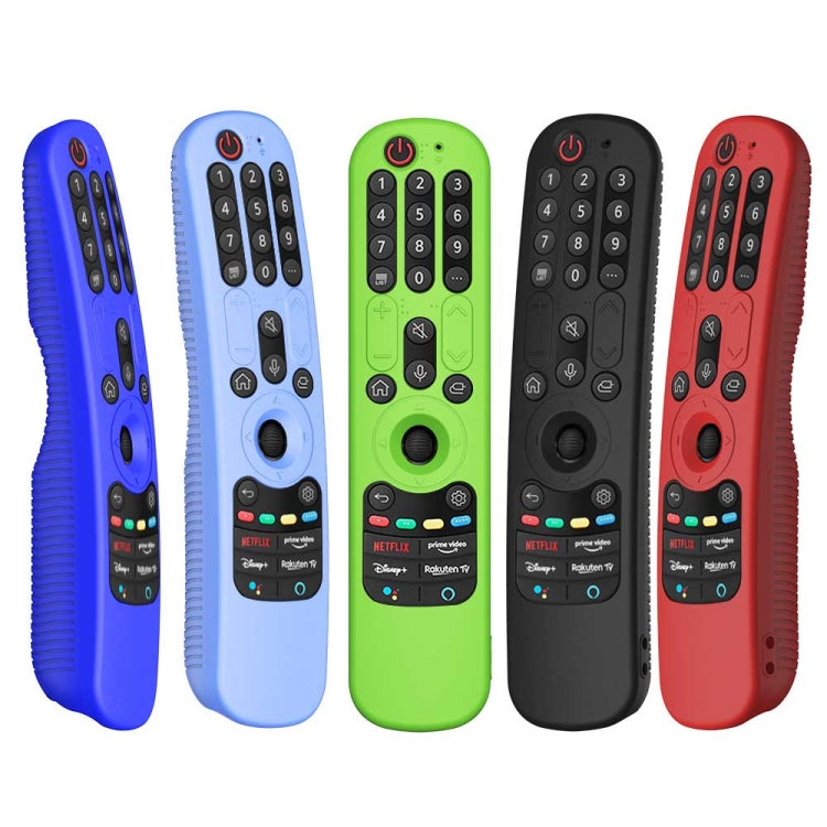 For LG An-MR21GC / AN-MR21N / AN-MR21GA TV Remote Control Silicone Protective Case(Blue) - Consumer Electronics by buy2fix | Online Shopping UK | buy2fix