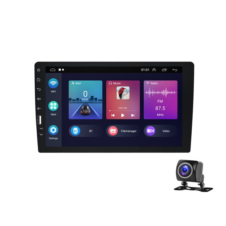 A3236 9 inch Android 11 Single Butt MP5 Player, Style: Carplay 2+32G(Standard+AHD Camera) - In Car by buy2fix | Online Shopping UK | buy2fix