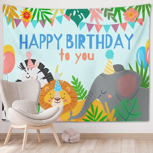 Happy Birthday Photo Backdrop Party Decoration Tapestry, Size: 150x130cm(GT56-5) - Camera Accessories by buy2fix | Online Shopping UK | buy2fix