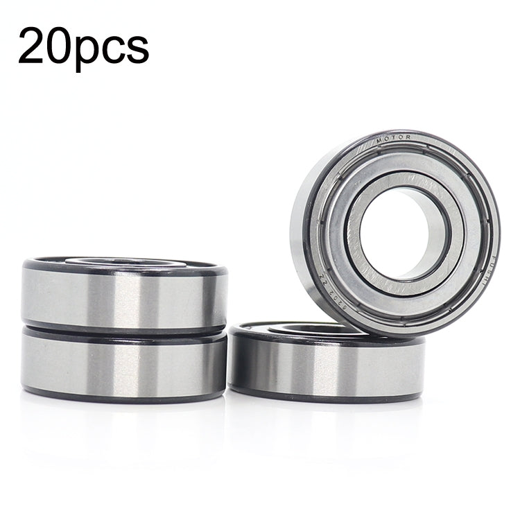 6202ZZ 20pcs 15x35x11mm Deep Groove Ball Bearings Motor Car Special Bearing - Bearing by buy2fix | Online Shopping UK | buy2fix