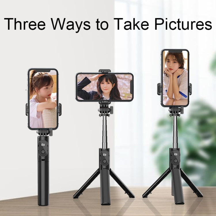 Portable 360 Degree Rotation Foldable Bluetooth Selfie Stick, Spec: P20H 102cm - Consumer Electronics by buy2fix | Online Shopping UK | buy2fix