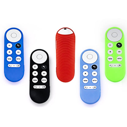 For Google Chromecast 2020 Y16 Remote Control Anti-fall Silicone Protective Case(Blue) - Consumer Electronics by buy2fix | Online Shopping UK | buy2fix