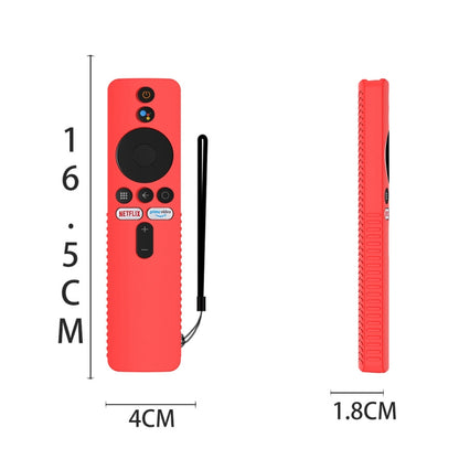 For Xiaomi 4K TV Stick Y48 Remote Control Anti-Drop Silicone Protective Cover(Red) - Consumer Electronics by buy2fix | Online Shopping UK | buy2fix