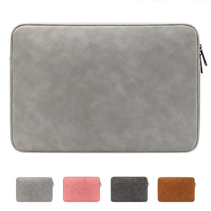 ND12 Lambskin Laptop Lightweight Waterproof Sleeve Bag, Size: 13.3 inches(Gray) - 13.3 inch by buy2fix | Online Shopping UK | buy2fix