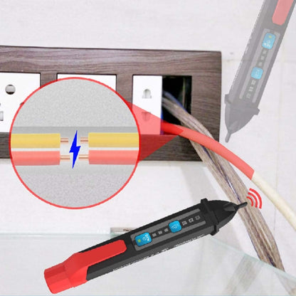 PT202A Digital Display Test Pen Multi-Function Non-Contact Household Intelligent Induction Tester - Voltage Detector by buy2fix | Online Shopping UK | buy2fix