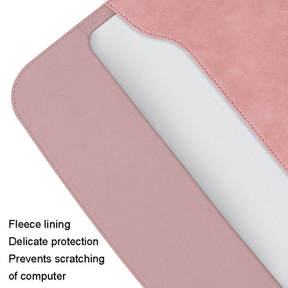 A20 Laptop Bag Magnetic Suction Slim Tablet Case Inner Bag, Size: 11/12 inch(Pink) -  by buy2fix | Online Shopping UK | buy2fix