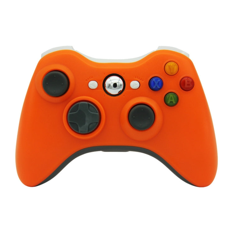 For Microsoft Xbox 360 / PC XB13 Dual Vibration Wireless 2.4G Gamepad With Receiver(Orange) - Gamepad by buy2fix | Online Shopping UK | buy2fix