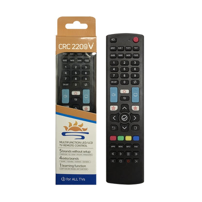 CRC2209V Infrared Universal Learning Remote Control 9 in 1 Smart LCD TV Remote Control - Consumer Electronics by buy2fix | Online Shopping UK | buy2fix