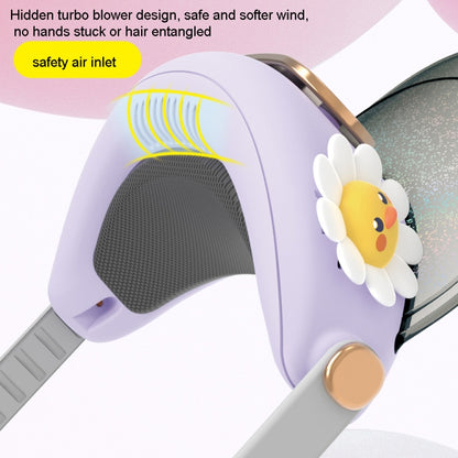 Cute Pet Bladeless Fan Hat USB Rechargeable Adjustable Speed Summer Sun Protection Sunshade Fan(Sun Lion) - Consumer Electronics by buy2fix | Online Shopping UK | buy2fix
