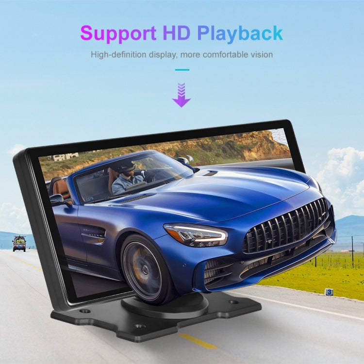 A3073 HD Wired 9.3 Inch 1 To 1 Smart Player With Wireless Carplay Two-way Video Split-screen Display(Black) - In Car by buy2fix | Online Shopping UK | buy2fix