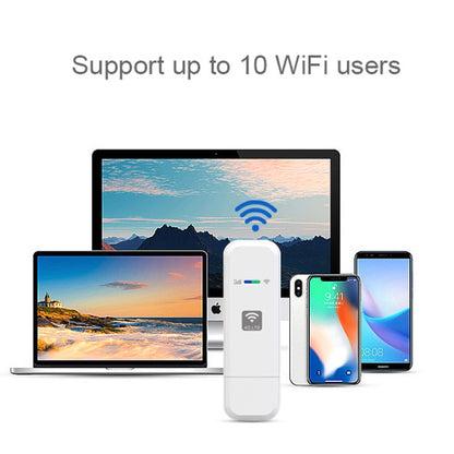 LDW931-2 Asian Version E 4G WIFI Dongle Network Card Router Portable Wireless Hotspot -  by buy2fix | Online Shopping UK | buy2fix