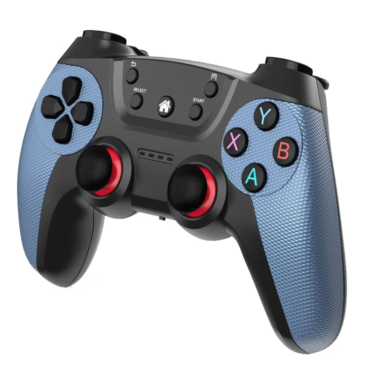 KM-029   2.4G One for Two Doubles Wireless Controller Support PC / Linux / Android / TVbox(Mountain Blue) - Gamepads by buy2fix | Online Shopping UK | buy2fix