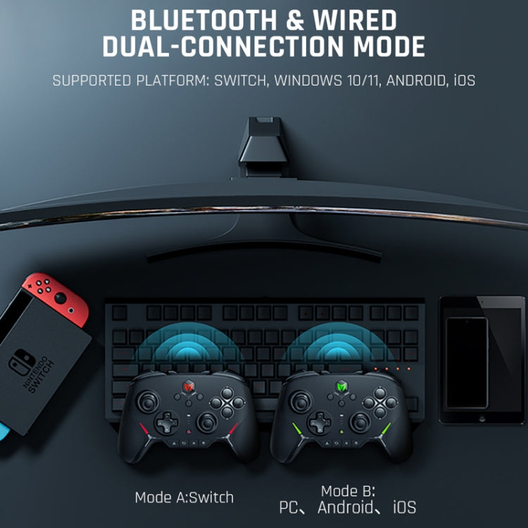 BIGBIGWON Blitz C2Pro+Base Full Mechanical Gamepad Bluetooth Wired Dual Mode Support Switch / PC / Android / IOS - Controller Gamepad by BIGBIGWON | Online Shopping UK | buy2fix