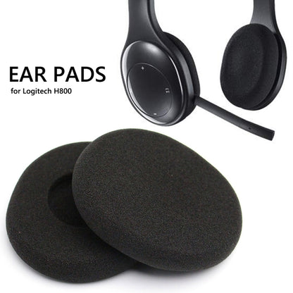 For Logitech H800 Headphone 2pcs Sponge Cover Ear Pads Earmuff - Earmuff & Pad by buy2fix | Online Shopping UK | buy2fix