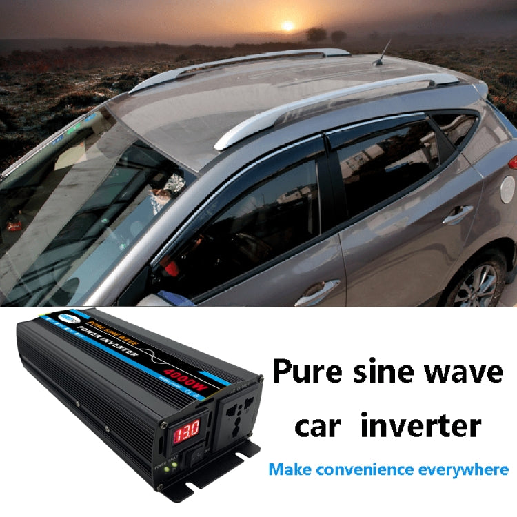 10000W 24V to 220V High Power Car Pure Sine Wave Inverter Power Converter - Pure Sine Wave by buy2fix | Online Shopping UK | buy2fix