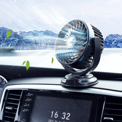 F611 Rotatable Multi-angle Air Supply Car Silent Fan(USB) - Heating & Fans by buy2fix | Online Shopping UK | buy2fix