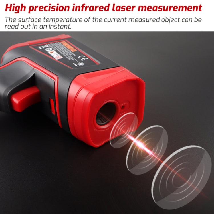 TASI TA603E -32-2200 degrees Celsius Color Screen Infrared Thermometer Industrial Electronic Thermometer - Thermostat & Thermometer by TASI | Online Shopping UK | buy2fix