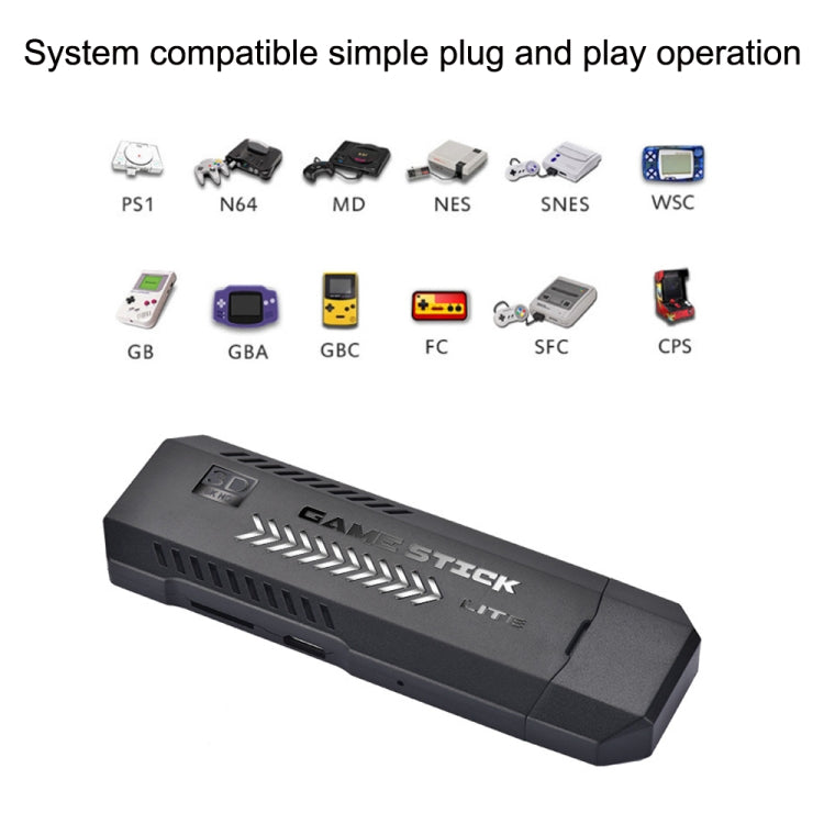 X2 GD10 Y5 2.4G Wireless 4K HD TV Game Console PSP Game Box 128G Built-in 40000+ Games - Pocket Console by buy2fix | Online Shopping UK | buy2fix