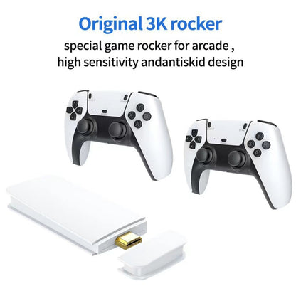 M15 HDMI HD 4K TV Dual Handle Game Console 64G 20000 Games - Pocket Console by buy2fix | Online Shopping UK | buy2fix